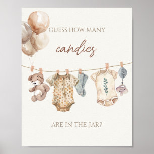 Boho Babykleidung schätzt, wie viele Kanadier Poster