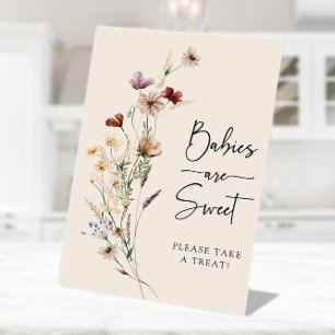 Boho-Babys sind süß Poster Sockelschild