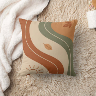 Boho Balance & Calm Dekokissen Verbrannt