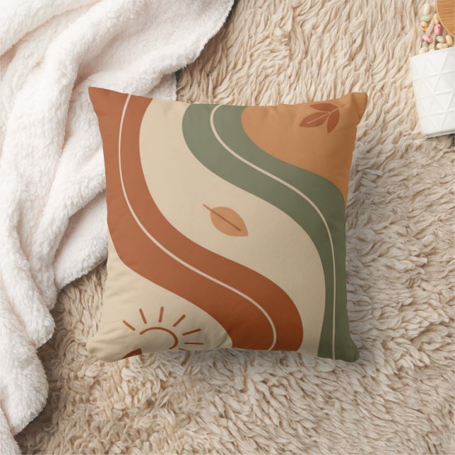 Boho Balance & Calm Dekokissen | Verbrannt  (Decke)