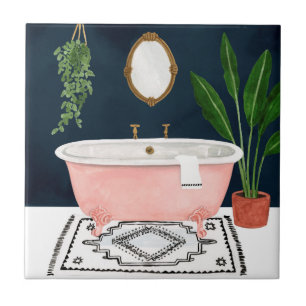 Boho Bath II Fliese