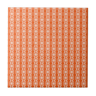 Boho Bazaar, Mix & Match Orange Muster Fliese