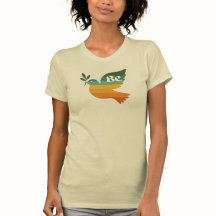 Boho Be Peace Retro Holiday Damen T-Shirt