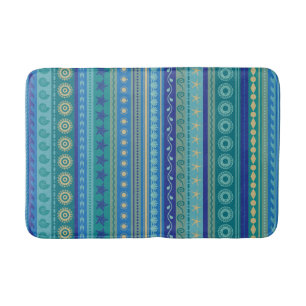 Boho Beach Muster Ozeanthemen Badematte