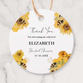 Boho bee Brautparty Vielen Dank Geschenkanhänger
