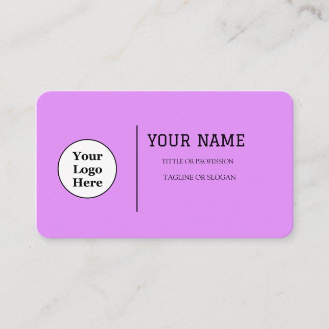 Boho Beige Calligraphy Script QR-Code Visitenkarte (Vorderseite)