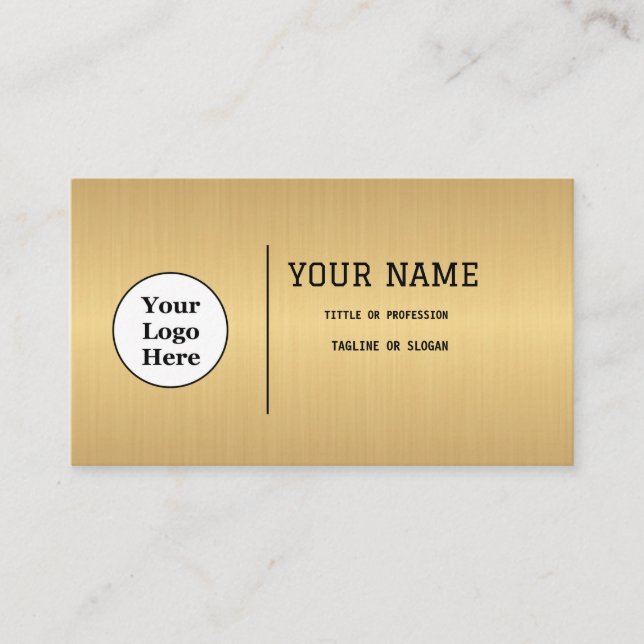 Boho Beige Calligraphy Script QR-Code Visitenkarte (Vorderseite)