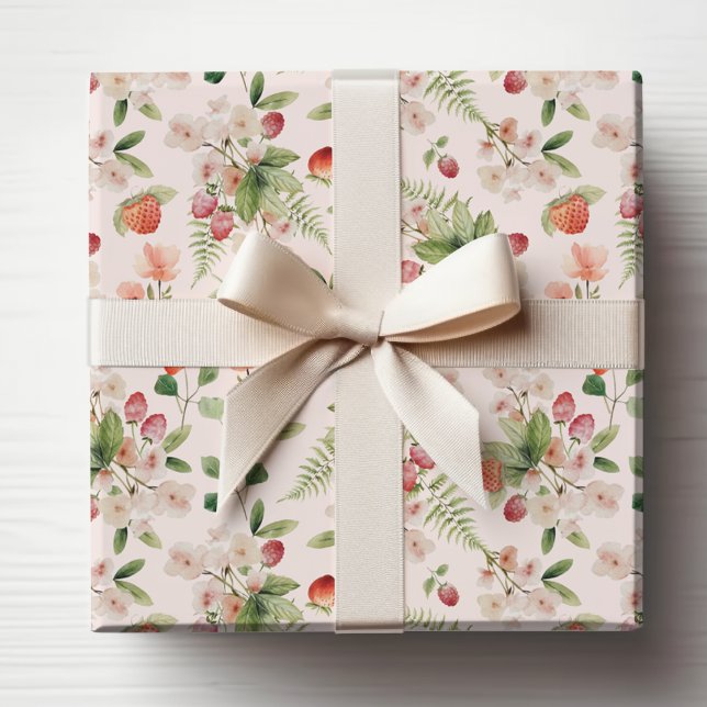 Boho Berries Geschenkpapier (Boho Berries Wrapping Paper
)