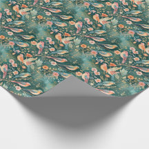Boho Birds Ganzjähriges Jubiläum - 'Round Gift Wra