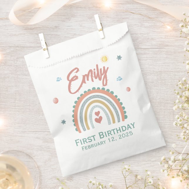 Boho Birthday Magic Geschenktütchen (Ausgeschnitten)