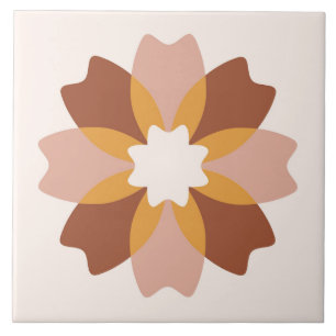 Boho Blocks Floral Fliese
