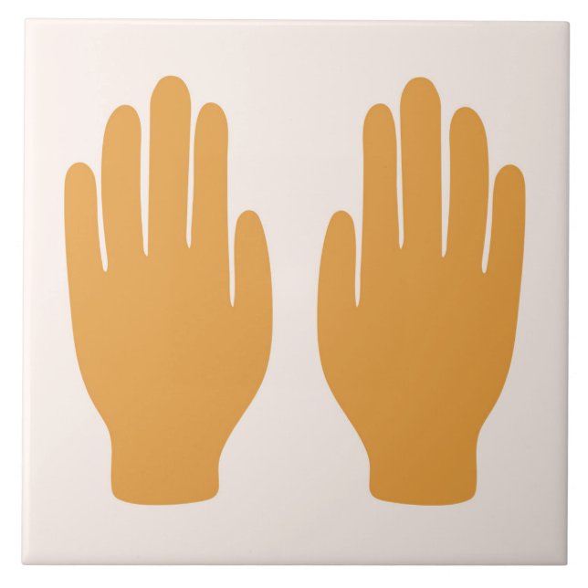 Boho Blocks Floral Fliese (Vorderseite)