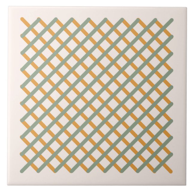 Boho Blocks Floral Fliese (Vorderseite)