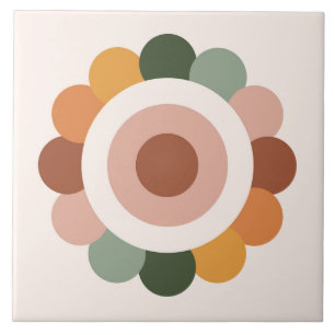 Boho Blocks Floral Fliese