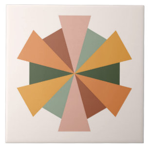 Boho Blocks Floral Fliese