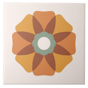 Boho Blocks Floral Fliese