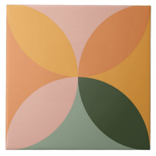 Boho Blocks Floral Fliese