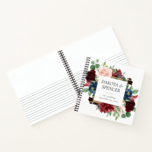 Boho Bloom Livre d'invités photo de la Bourgogne
