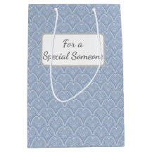 Boho Blue Delicate Muscheln