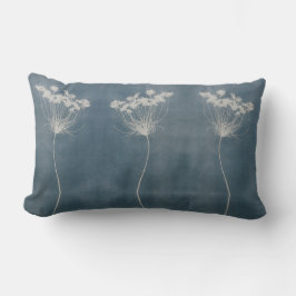 Boho Blue Lumbar Pillow Lendenkissen