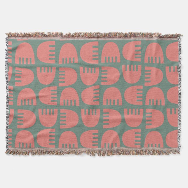 Boho Blume Decke (Vorderseite)
