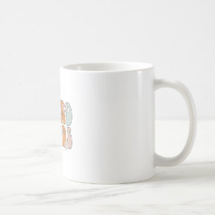 Boho-Blume der dritten Klasse zurück zur Schule Kaffeetasse