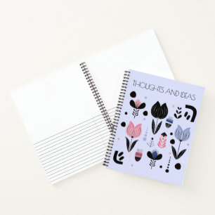 Boho Blume Notizbuch