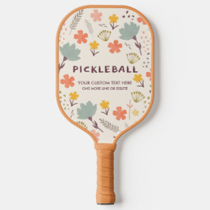 Boho Blume Pickleball Paddle   Personalisieren Sie