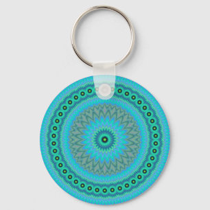 Boho Blume Schlüsselanhänger
