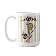 Boho-Blumen-Es ist okay, anders zu sein