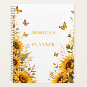 Boho-Blumen-Name nach Wahl Planer