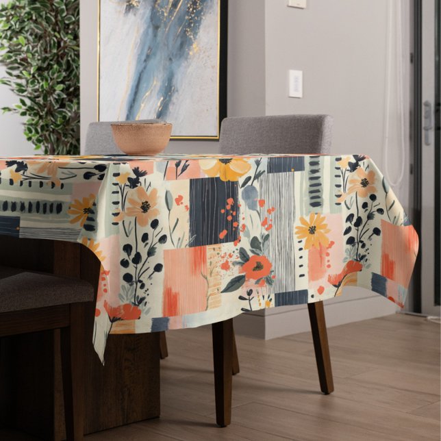 Boho-Blumen-Patchwork-Küche Tischdecke (Von Creator hochgeladen)