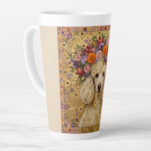 Boho-Blumen-Pudel Milchtasse