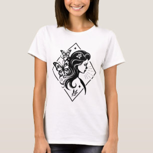 Boho-Blumen T-Shirt