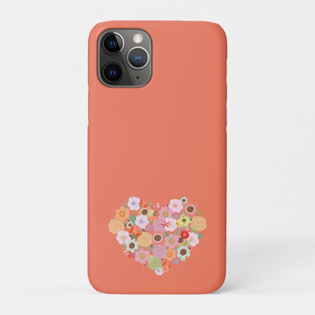 Boho Blumenkohl Liebe Spaß süß Case-Mate iPhone Hülle (Rückseite)
