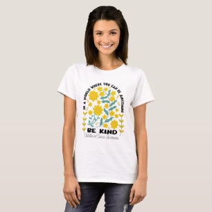 Boho Blumenkrebs ist nett T-Shirt