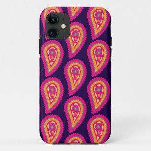 Boho-Blumenmotiv in Rosa Case-Mate iPhone Hülle