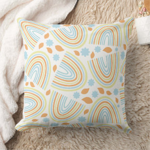 Boho-Bogen-Geometrisches Muster Kissen