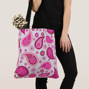 BOHO BOHEMISCH PINK PAISLEY TASCHE PURSE
