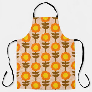 Boho Botanica All-Over-Druck Schürze