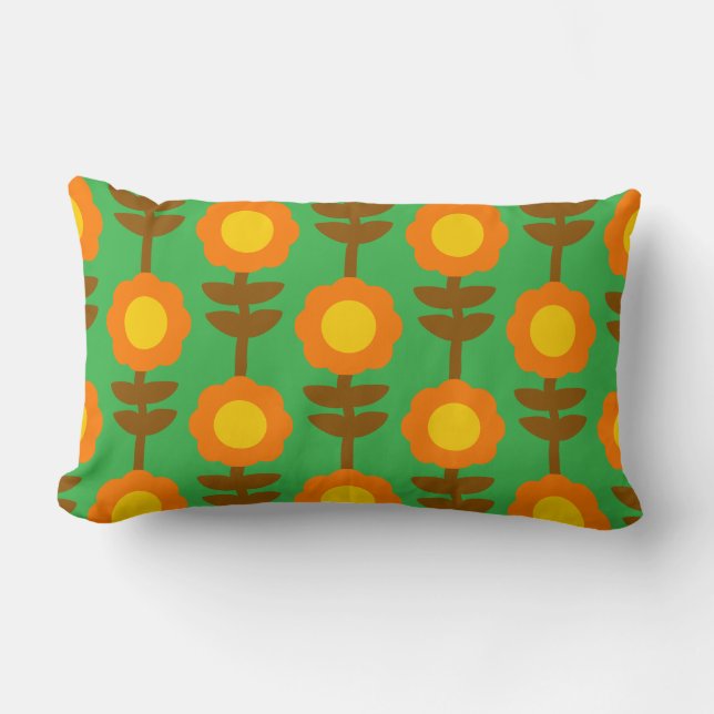 Boho Botanica Throw Pillow Lendenkissen (Vorderseite)
