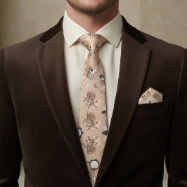 Boho Botanical Krawatte