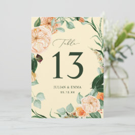 Boho Botanical Light Yellow Greenerity Floral Cust