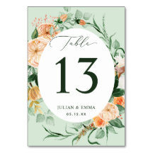 Boho Botanical Sage Greenery Personalisiert