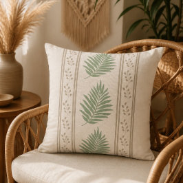 Boho Botanical Square Fashion Pillow Kissen