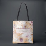 Boho Botanical Watercolor Floral  Tasche<br><div class="desc">Carry nature’s beauty with this watercolor floral tote featuring soft sage,  lavender,  cream,  and rust hues. A boho-chic botanical design — perfect for everyday use or gifting nature lovers.  Wonderful gift for bridesmaids or for favors.</div>