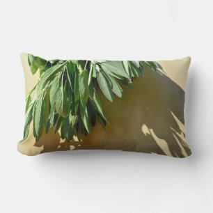 Boho Botanische KräuterBlätter Lendenkissen