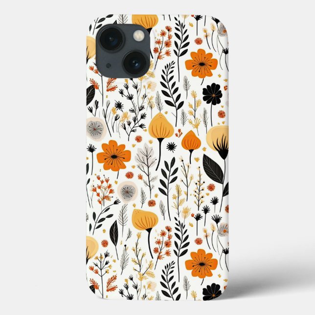 Boho Botanischer Blumenkohl Case-Mate iPhone Hülle (Rückseite)