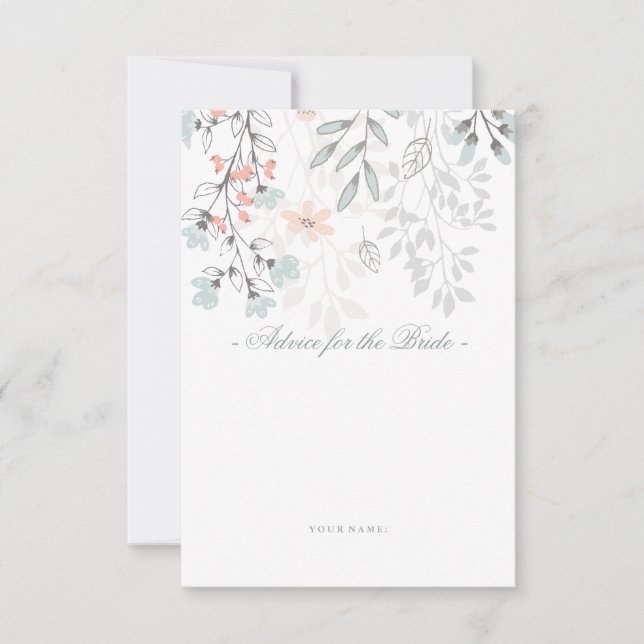 Boho Botanischer Brautparty Beratung für die Braut Einladung (Vorderseite)