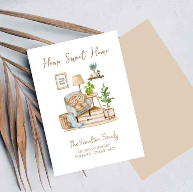 Boho Bound Homestead Moving Ankündigung (Von Creator hochgeladen)